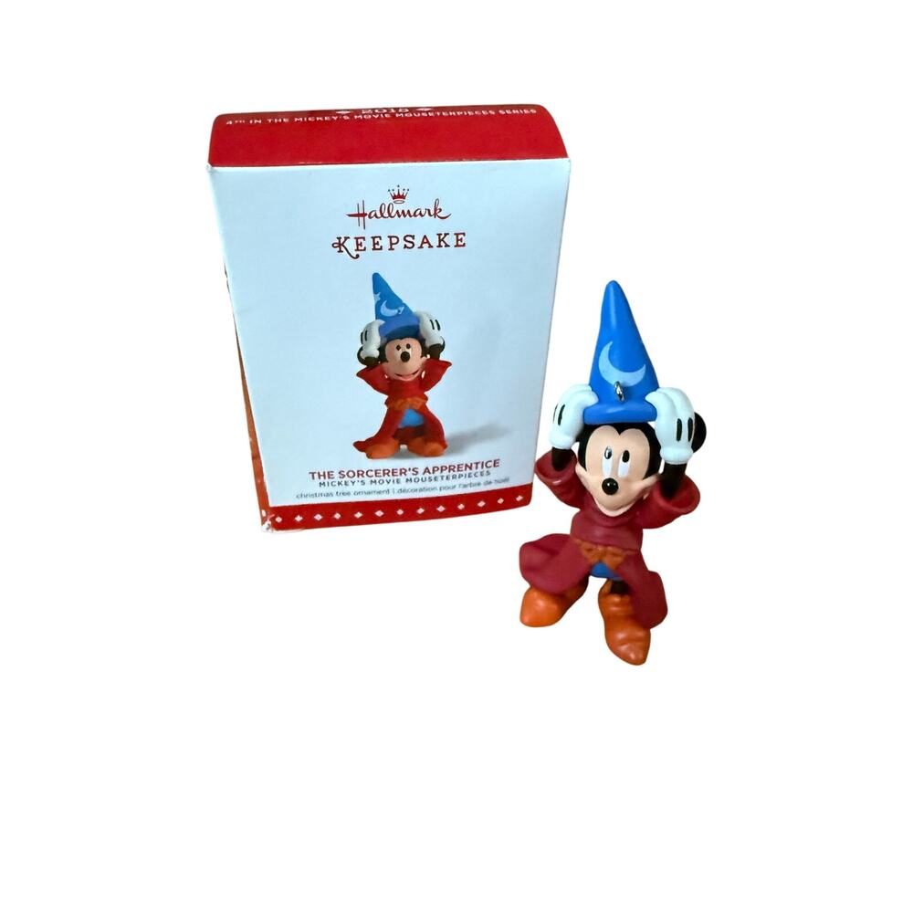 Hallmark 2015‎ Disney Mickeys Mouseterpiece The Sorcerers Apprentice ornament